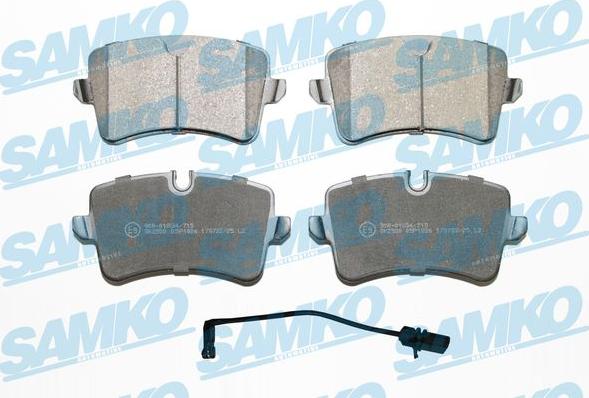 Samko 5SP1826C - Bremžu uzliku kompl., Disku bremzes www.autospares.lv