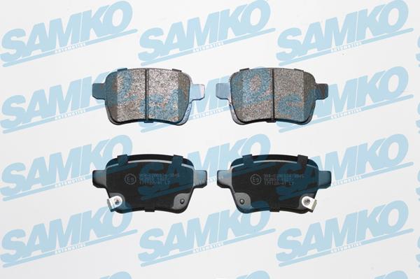 Samko 5SP1827 - Bremžu uzliku kompl., Disku bremzes www.autospares.lv