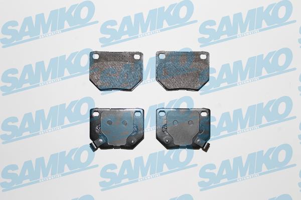 Samko 5SP1341 - Brake Pad Set, disc brake www.autospares.lv