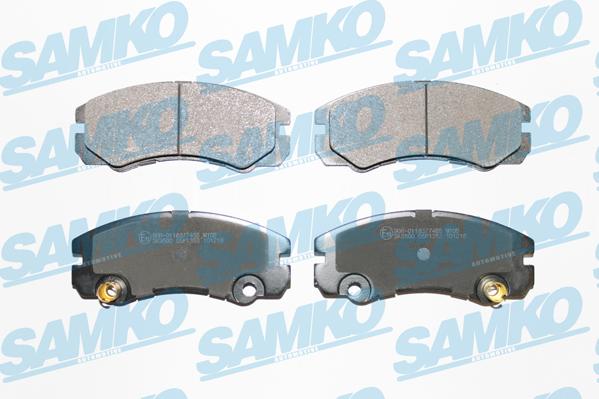 Samko 5SP1353 - Bremžu uzliku kompl., Disku bremzes www.autospares.lv