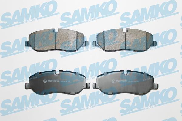 Samko 5SP1360 - Bremžu uzliku kompl., Disku bremzes www.autospares.lv