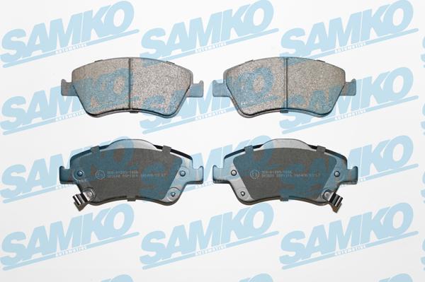 Samko 5SP1316 - Bremžu uzliku kompl., Disku bremzes www.autospares.lv