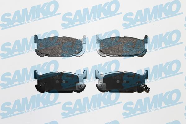 Samko 5SP1386 - Bremžu uzliku kompl., Disku bremzes www.autospares.lv