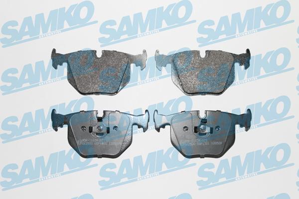 Samko 5SP1381 - Brake Pad Set, disc brake www.autospares.lv