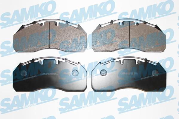 Samko 5SP1325 - Bremžu uzliku kompl., Disku bremzes www.autospares.lv