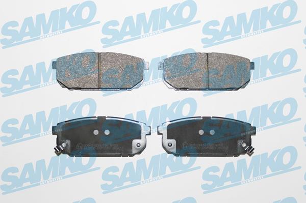 Samko 5SP1370 - Bremžu uzliku kompl., Disku bremzes www.autospares.lv