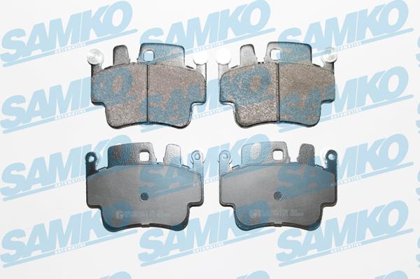 Samko 5SP1371 - Bremžu uzliku kompl., Disku bremzes www.autospares.lv