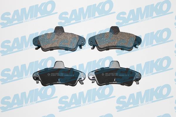 Samko 5SP1292 - Bremžu uzliku kompl., Disku bremzes www.autospares.lv