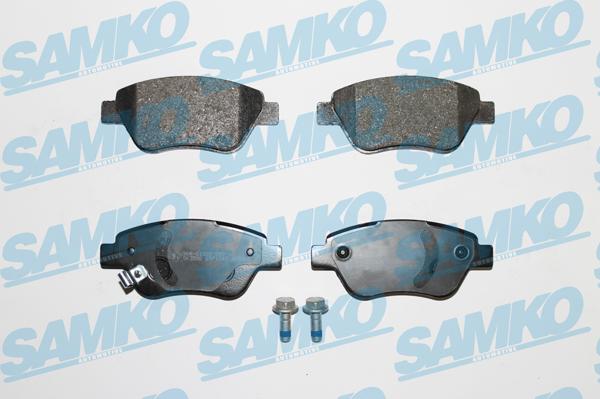 Samko 5SP1247 - Тормозные колодки, дисковые, комплект www.autospares.lv