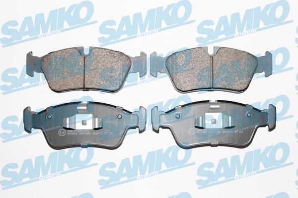 Samko 5SP1250 - Bremžu uzliku kompl., Disku bremzes autospares.lv