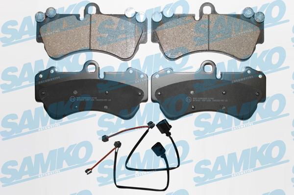 Samko 5SP1226A - Bremžu uzliku kompl., Disku bremzes www.autospares.lv