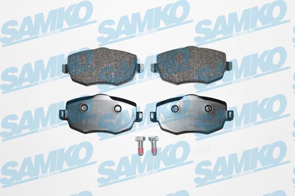 Samko 5SP1223 - Тормозные колодки, дисковые, комплект www.autospares.lv