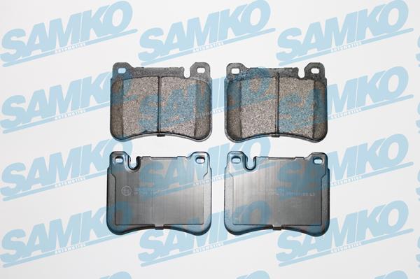 Samko 5SP1276 - Bremžu uzliku kompl., Disku bremzes www.autospares.lv