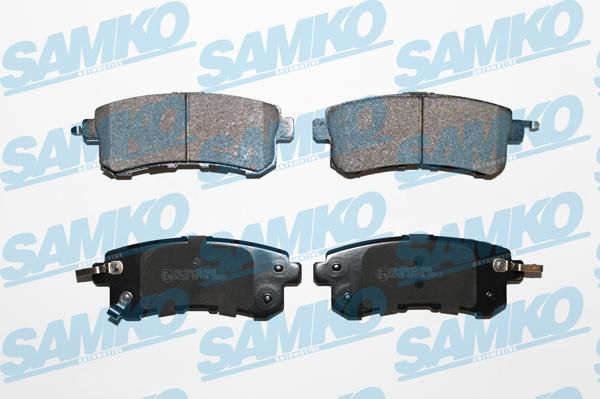 Samko 5SP1798 - Bremžu uzliku kompl., Disku bremzes www.autospares.lv