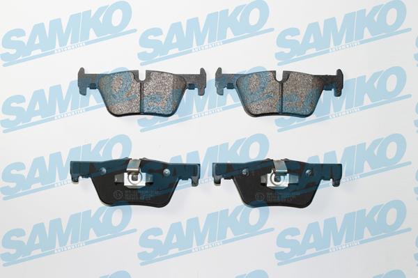 Samko 5SP1741 - Bremžu uzliku kompl., Disku bremzes www.autospares.lv