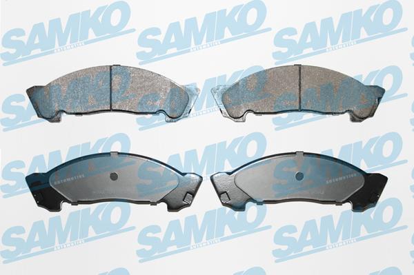 Samko 5SP1750 - Bremžu uzliku kompl., Disku bremzes www.autospares.lv