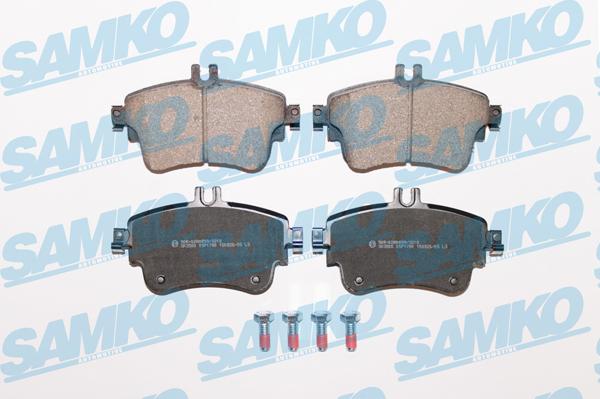 Samko 5SP1780 - Bremžu uzliku kompl., Disku bremzes www.autospares.lv