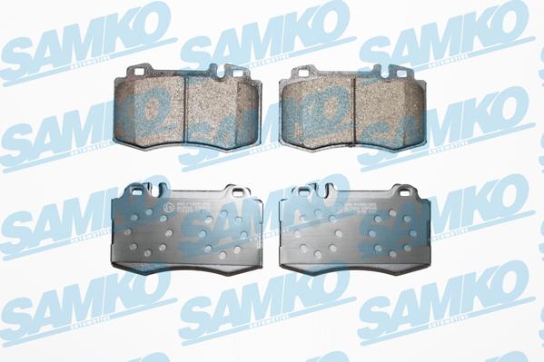 Samko 5SP849 - Bremžu uzliku kompl., Disku bremzes www.autospares.lv