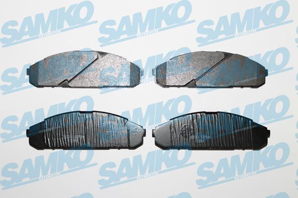 Samko 5SP844 - Bremžu uzliku kompl., Disku bremzes www.autospares.lv