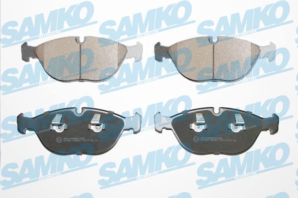 Samko 5SP881 - Brake Pad Set, disc brake www.autospares.lv