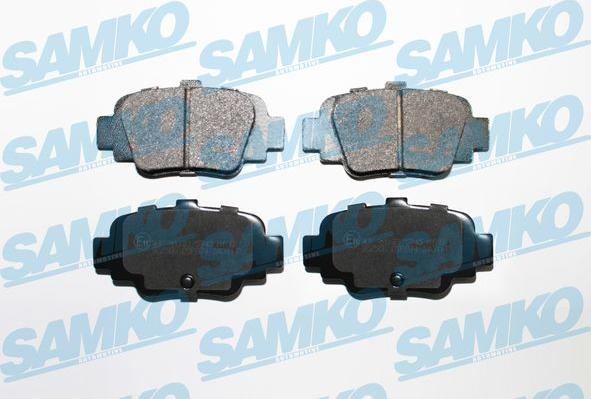 Samko 5SP874 - Bremžu uzliku kompl., Disku bremzes www.autospares.lv