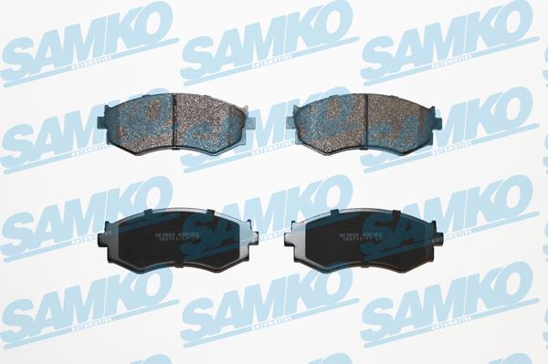 Samko 5SP352 - Bremžu uzliku kompl., Disku bremzes www.autospares.lv