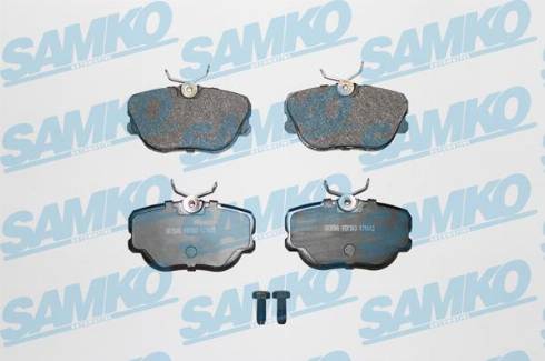 Samko 5SP303 - Bremžu uzliku kompl., Disku bremzes www.autospares.lv