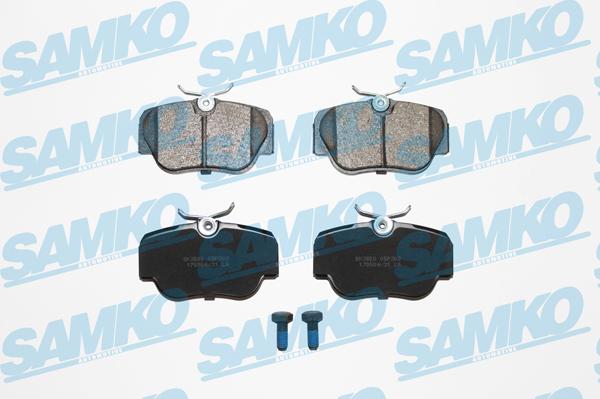 Samko 5SP302 - Brake Pad Set, disc brake www.autospares.lv