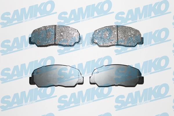 Samko 5SP314 - Brake Pad Set, disc brake www.autospares.lv