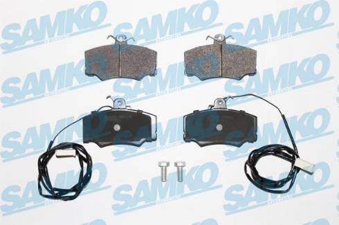 Samko 5SP316 - Bremžu uzliku kompl., Disku bremzes www.autospares.lv