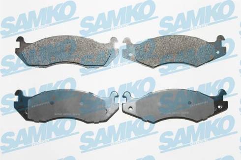 Samko 5SP312 - Bremžu uzliku kompl., Disku bremzes www.autospares.lv