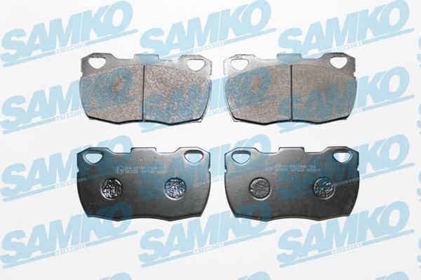 Samko 5SP332 - Bremžu uzliku kompl., Disku bremzes www.autospares.lv