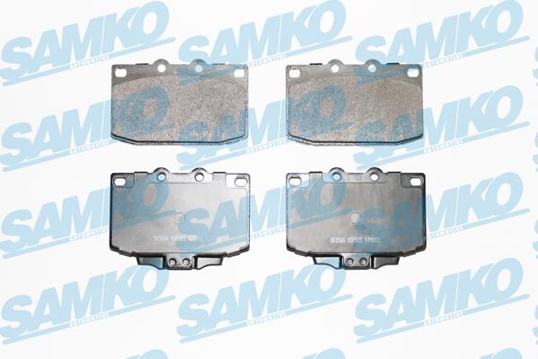 Samko 5SP323 - Bremžu uzliku kompl., Disku bremzes www.autospares.lv