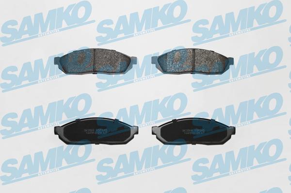 Samko 5SP245 - Brake Pad Set, disc brake www.autospares.lv