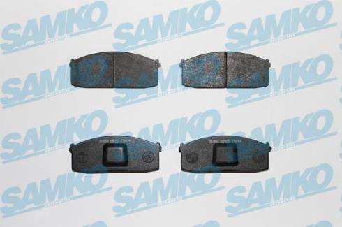 Samko 5SP255 - Bremžu uzliku kompl., Disku bremzes www.autospares.lv