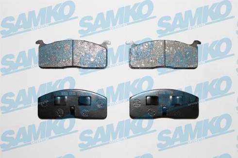 Samko 5SP250 - Bremžu uzliku kompl., Disku bremzes www.autospares.lv