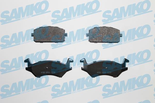 Samko 5SP251 - Brake Pad Set, disc brake www.autospares.lv