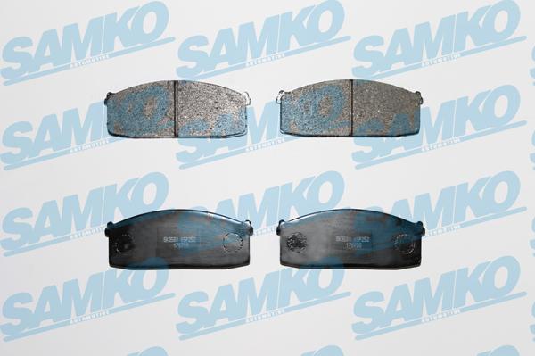 Samko 5SP252 - Brake Pad Set, disc brake www.autospares.lv