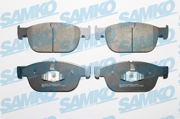 Samko 5SP2004 - Bremžu uzliku kompl., Disku bremzes www.autospares.lv