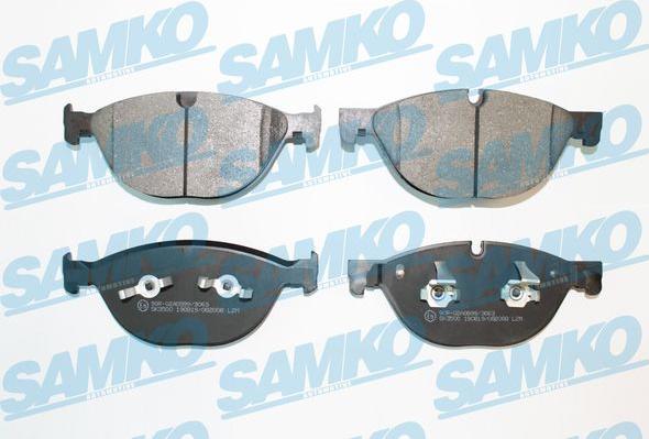 Samko 5SP2008 - Bremžu uzliku kompl., Disku bremzes www.autospares.lv