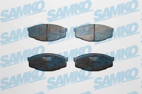 Samko 5SP200 - Bremžu uzliku kompl., Disku bremzes www.autospares.lv