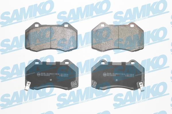 Samko 5SP2018 - Brake Pad Set, disc brake www.autospares.lv