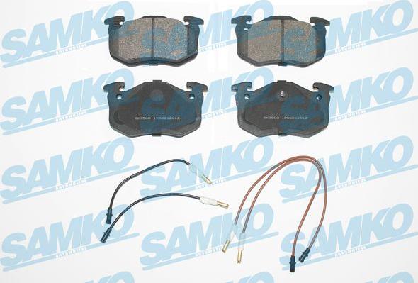 Samko 5SP201 - Bremžu uzliku kompl., Disku bremzes www.autospares.lv