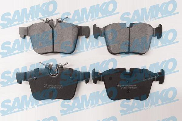 Samko 5SP2020 - Bremžu uzliku kompl., Disku bremzes www.autospares.lv