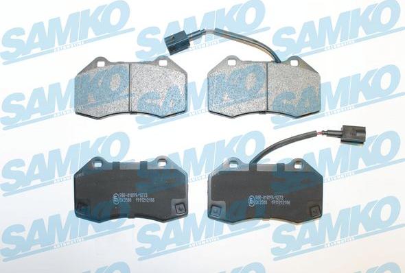 Samko 5SP2106 - Bremžu uzliku kompl., Disku bremzes www.autospares.lv