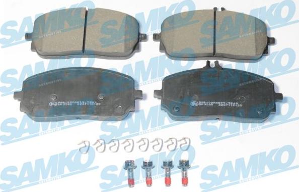 Samko 5SP2135 - Bremžu uzliku kompl., Disku bremzes www.autospares.lv