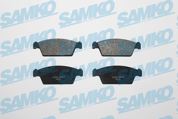 Samko 5SP213 - Bremžu uzliku kompl., Disku bremzes www.autospares.lv