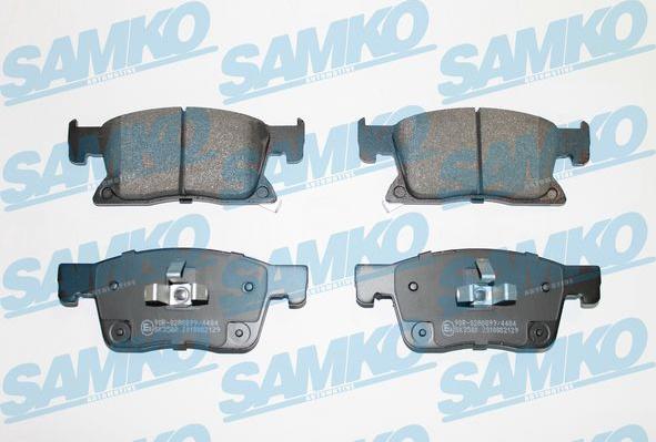 Samko 5SP2129 - Bremžu uzliku kompl., Disku bremzes www.autospares.lv