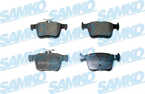 Samko 5SP2352 - Bremžu uzliku kompl., Disku bremzes www.autospares.lv