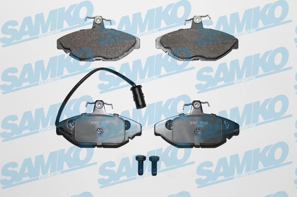 Samko 5SP236 - Bremžu uzliku kompl., Disku bremzes autospares.lv